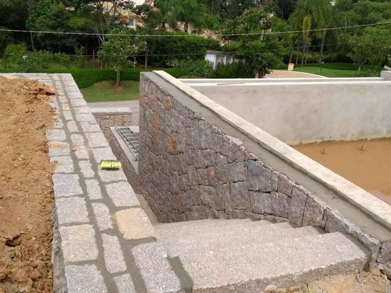 Escada de pedra